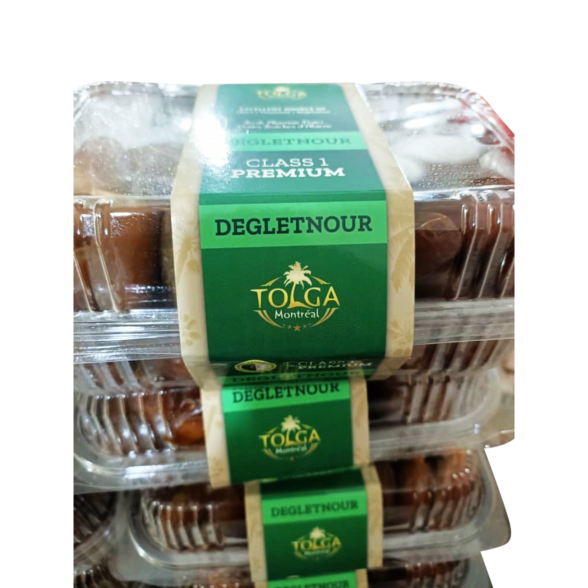 Dattes Fraîches Degletnour qualité supérieure boite de 1 Kg